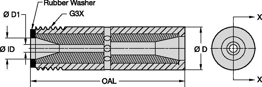 Excellent for plastic or agricultural abrasives