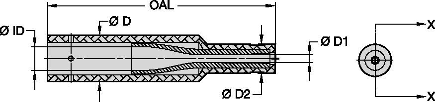 Slip-on assembly