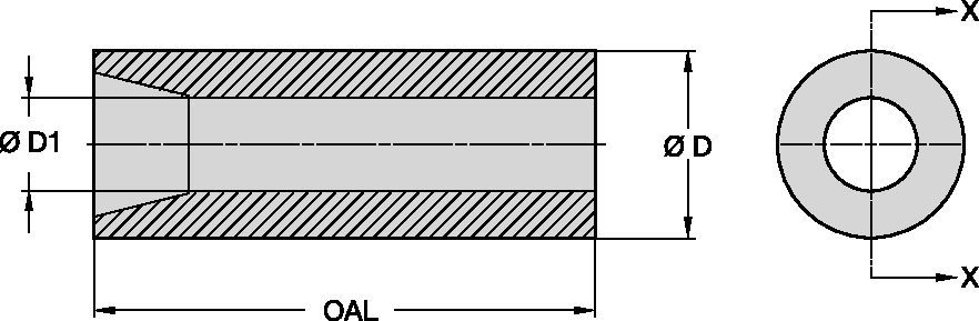 Close-range spot blasting