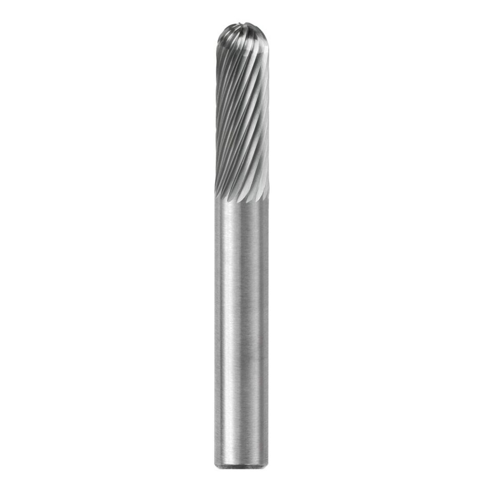 Series SC-M Cylindrical Ball Nose • Single Cut Burs • Metric
