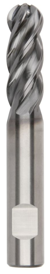 HARVI™ I TE Four Flute End Mill for Roughing and Finishing Covering the Broadest Range of Applications and Materials