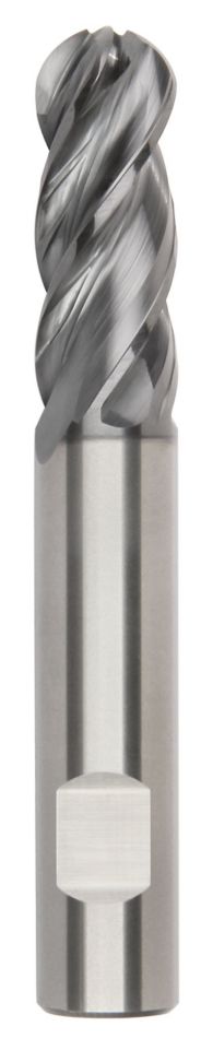 HARVI™ I TE Four Flute End Mill for Roughing and Finishing Covering the Broadest Range of Applications and Materials