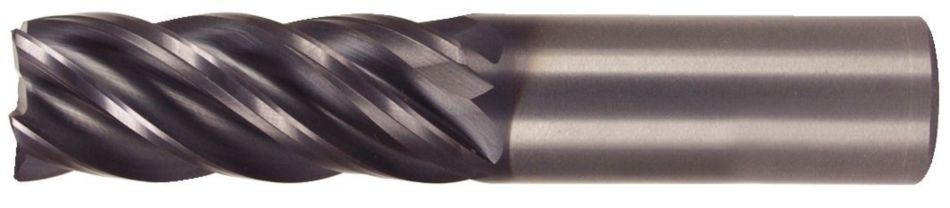 HARVI™ II Solid Carbide End Mill for Roughing and Finishing of High-Temperature Alloys