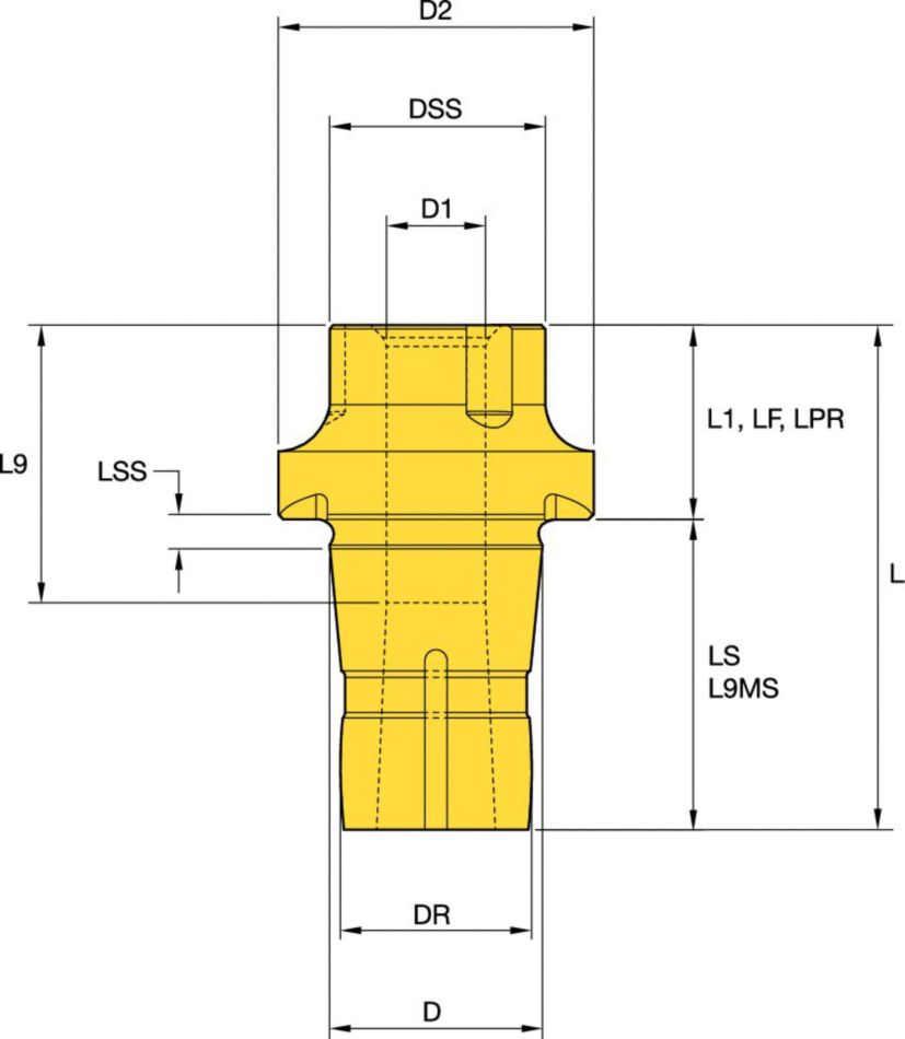 KPF303R Sleeve Road Rehabilitation - 3545505 - Kennametal