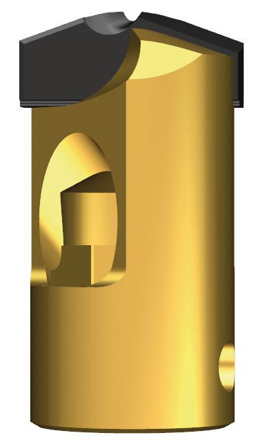 Diâmetro de perfuração de 35 mm (1-3/8") • Acionador Hex .875"
