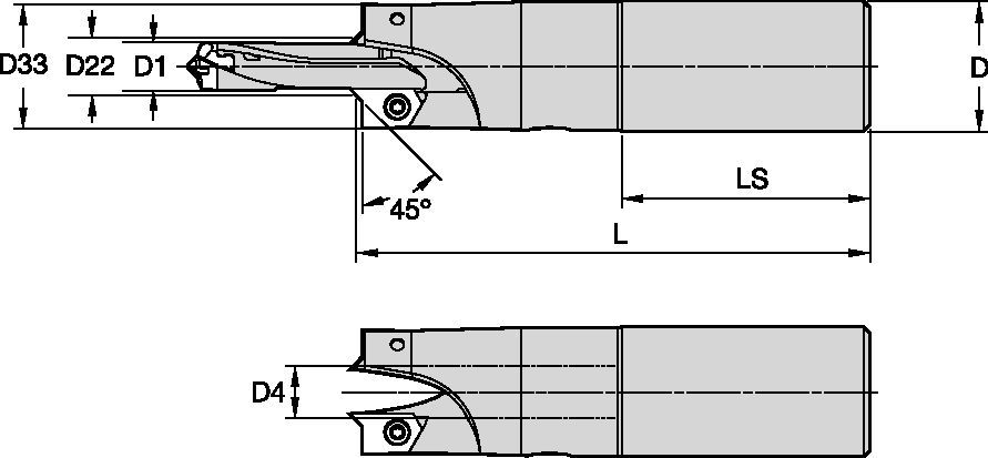 Combination Tooling • Straight Shank (SS)