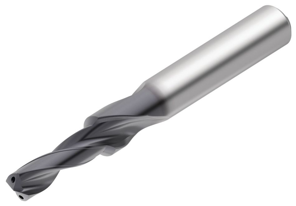 Kenna Universal™ Drill • Long • Internal Coolant • Straight Shank • Metric