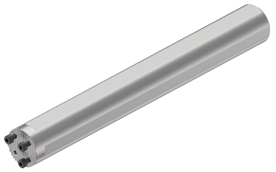 Modular Boring Bar with Serrated Interface