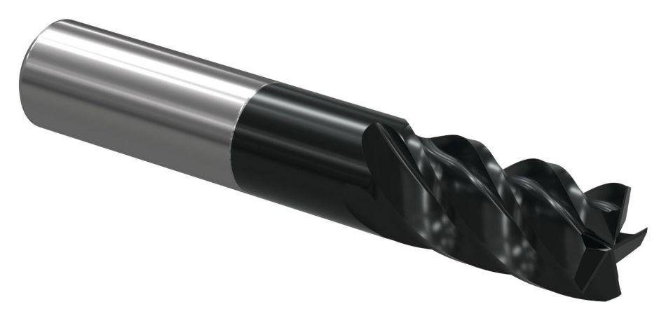 Versatile 5-Flute Solid Carbide End Mill