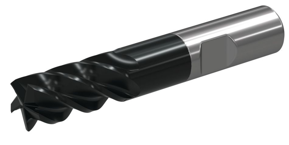 WCE5 • Series W501 • Sharp Edge • 5 Flute • Weldon® Shank • Stub • Inch