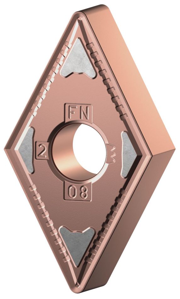 ISO 车削硬质合金刀片 • 精加工负型槽型