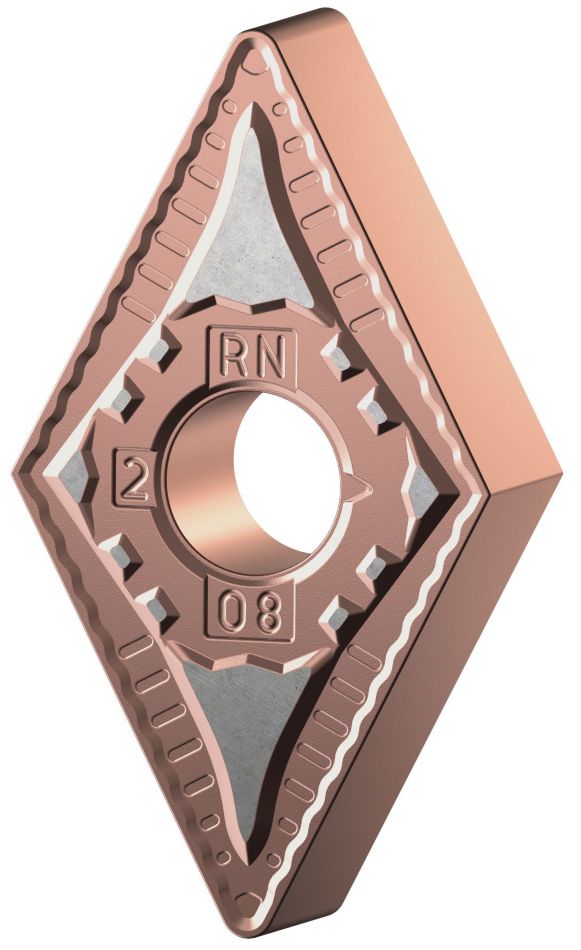 ISO-Hartmetall-Schneidkörper • Negative Geometrie für die Schruppbearbeitung