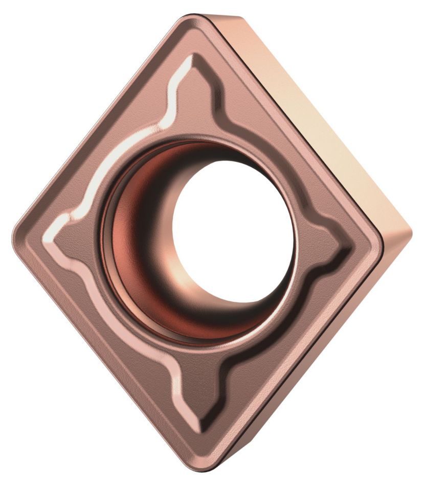 Inserto in metallo duro per tornitura ISO • Geometria di media finitura
