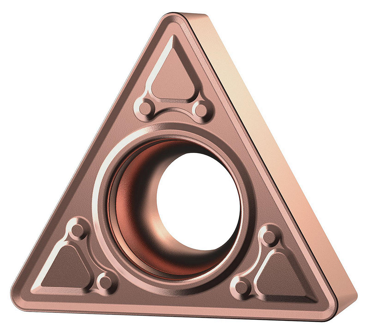 Plaquita de metal duro de torneado ISO • Geometría de acabado medio