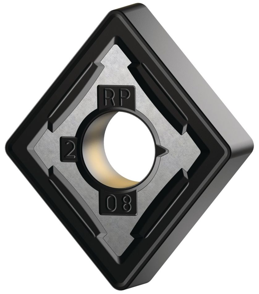 Inserto de metal duro de torneamento ISO • Geometria positiva de desbaste