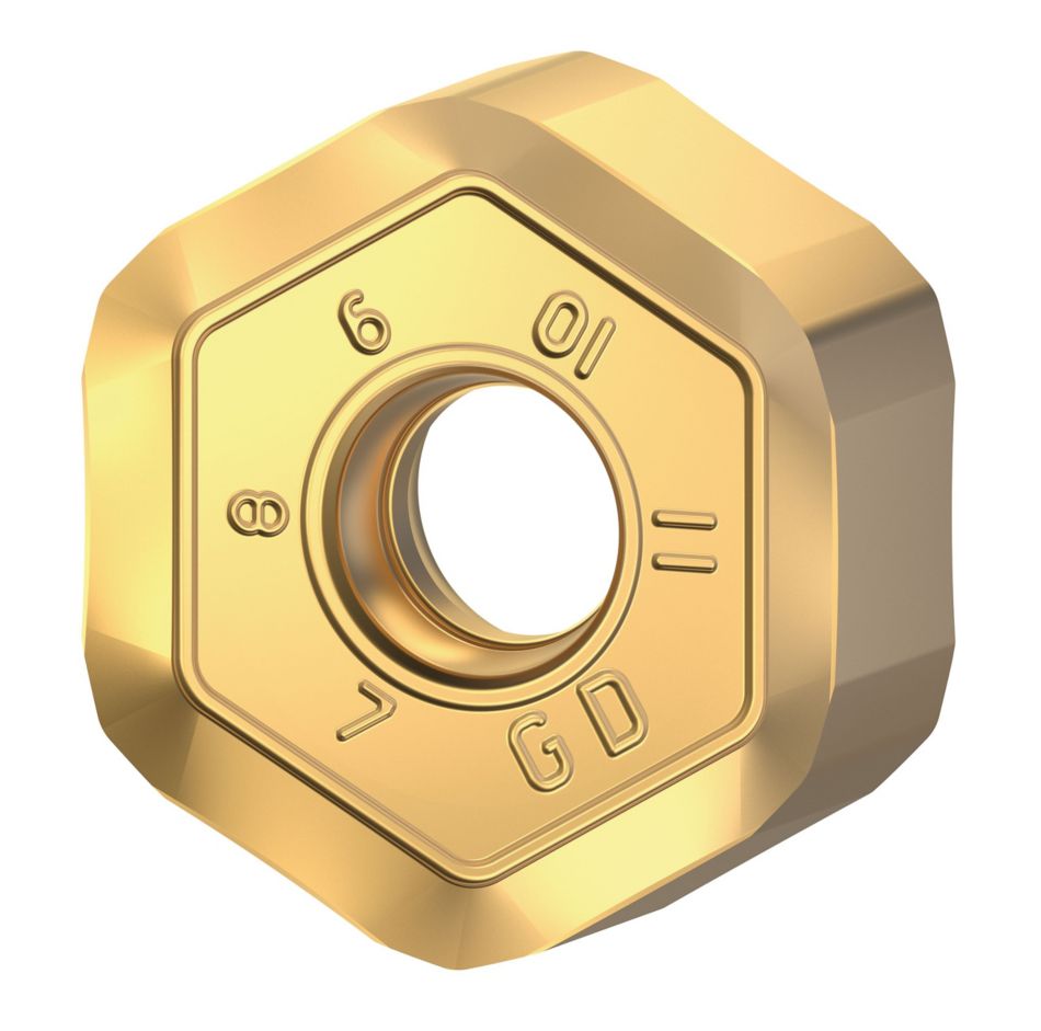 Face milling insert with twelve cutting edges