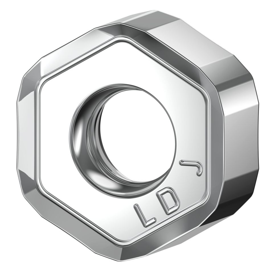 Dodeka™ Mini • Carbide Insert • HNGJ-LDJ • Light Machining of Aluminum
