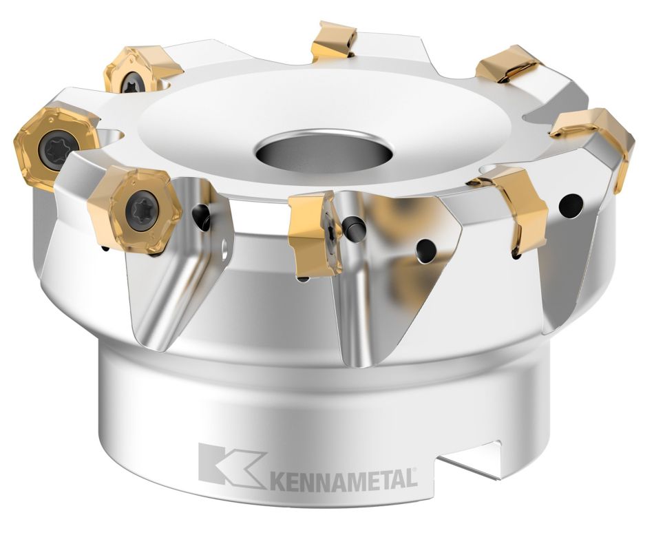 Face milling cutter for multiple materials