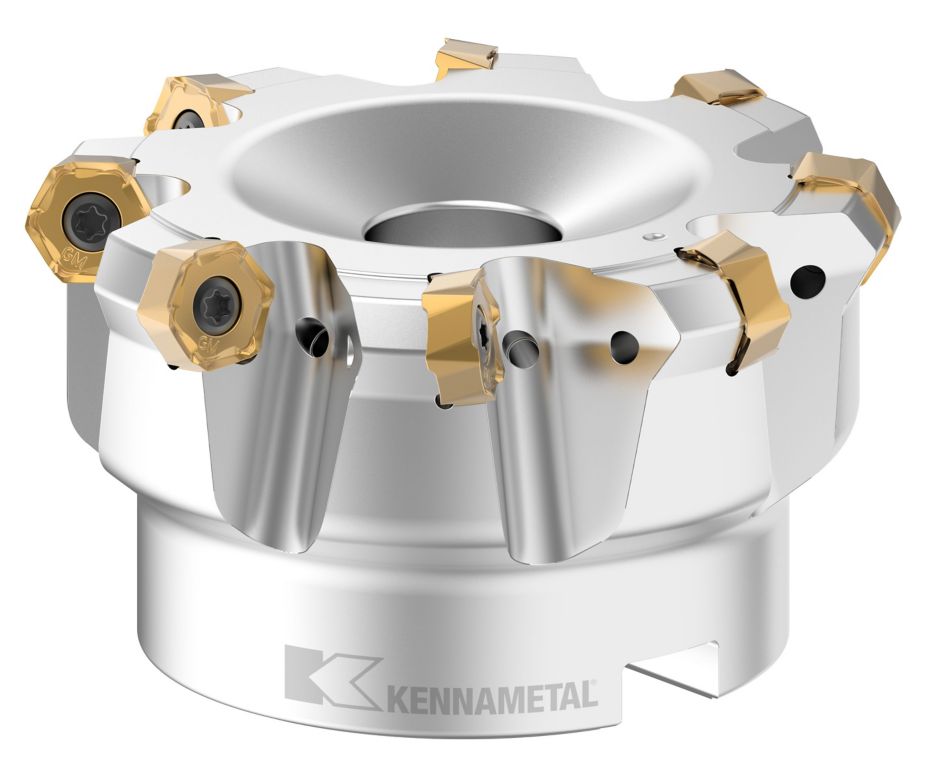 Face milling cutter for multiple materials