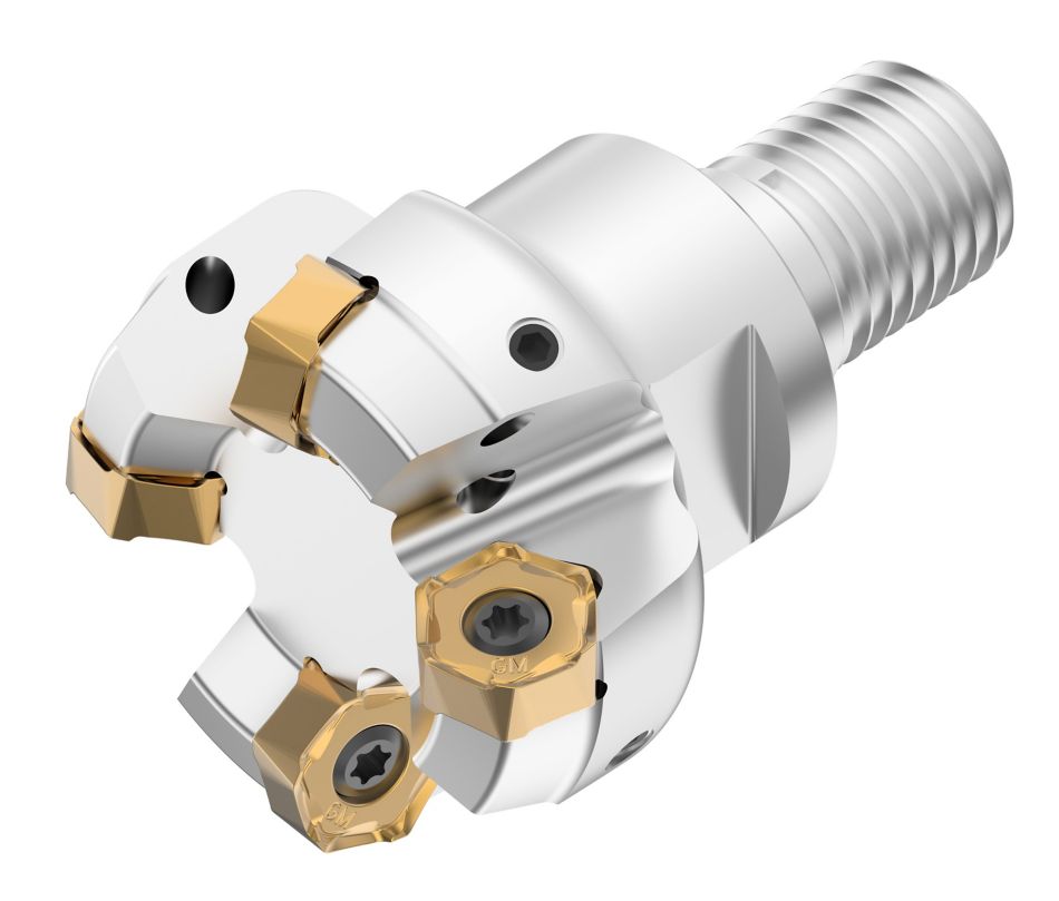 Face milling cutter for multiple materials