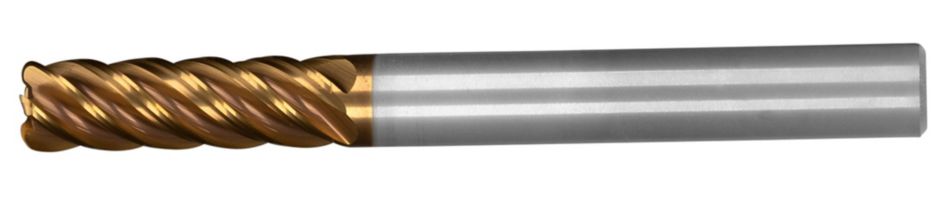 HARVI™ II Long Solid Carbide End Mill for Finishing and Fine Finishing Applications