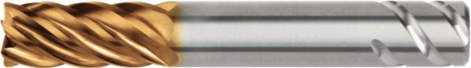 HARVI™ III Solid Carbide End Mill for High Feed Roughing and Finishing with Maximum Metal Removal Rates