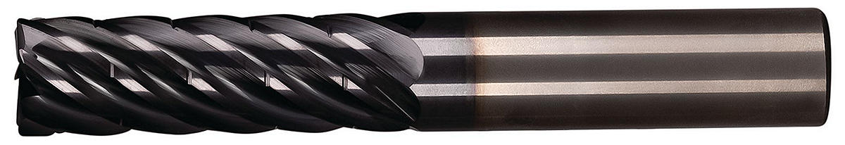 High Performance Solid Carbide End Mill for Dynamic Milling