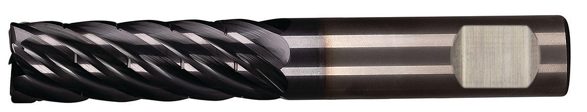 High Performance Solid Carbide End Mill for Dynamic Milling