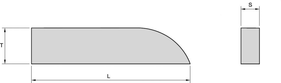 Flat Blank • Reamer Blanks