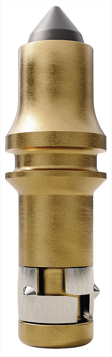 Positive Lock Retainer for Grooved Blocks • Cap Tip for Abrasive Conditions