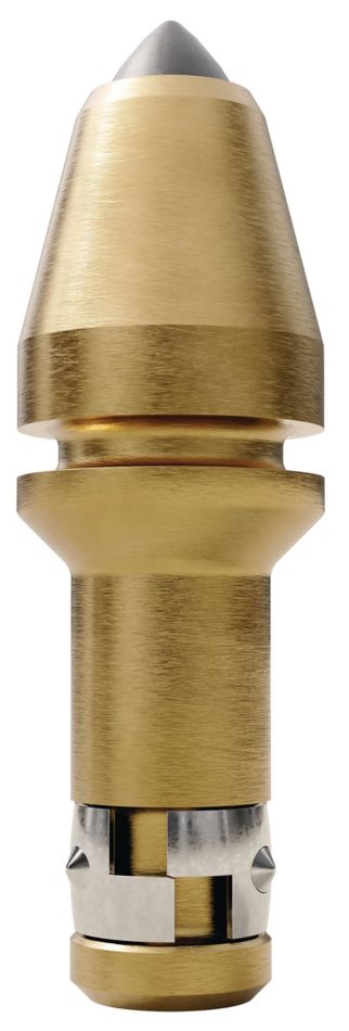 Positive Lock Retainer for Grooved Blocks • Narrow Bottom Plug Tip for a Variety of Cutting Conditions