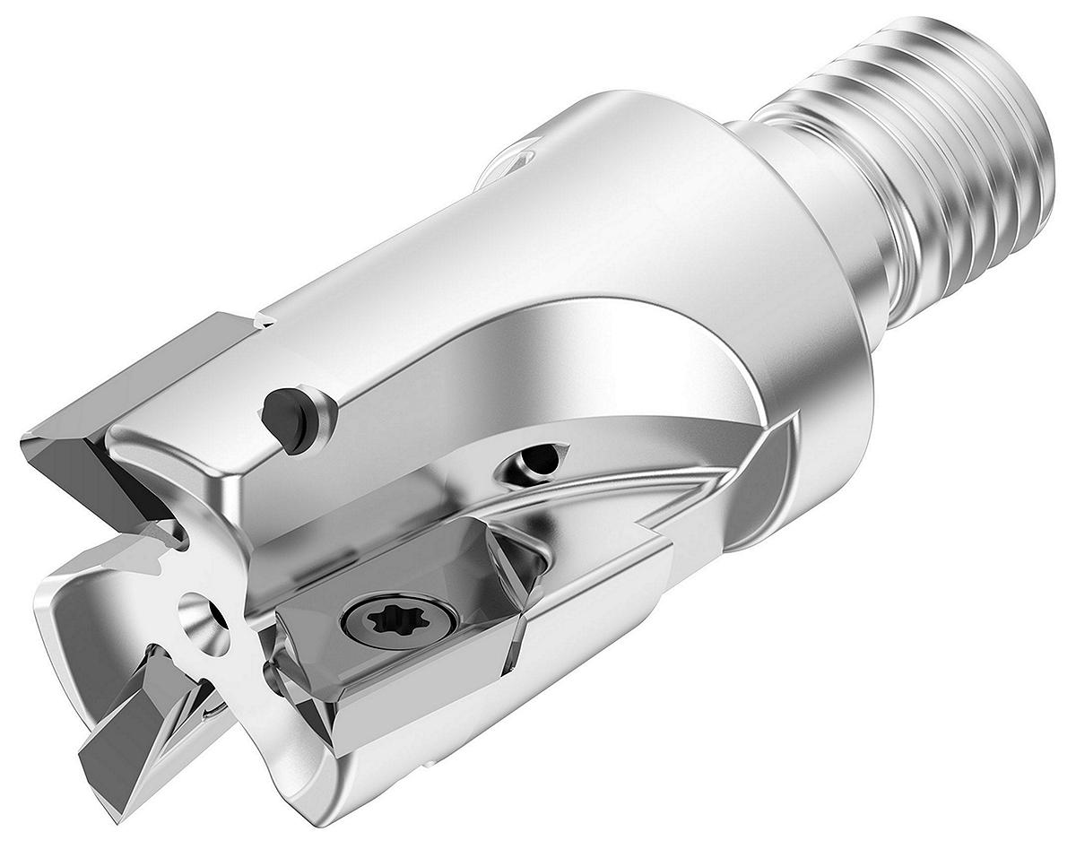 Shoulder milling cutter for high-speed aluminum machining.
