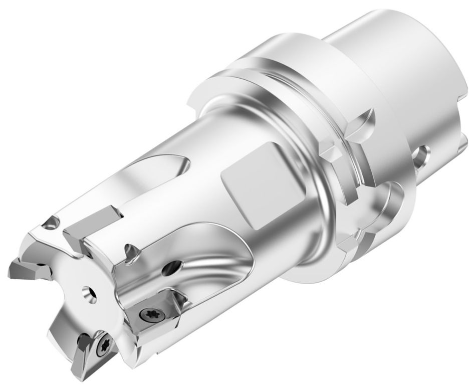 Shoulder milling cutter for high-speed aluminum machining.