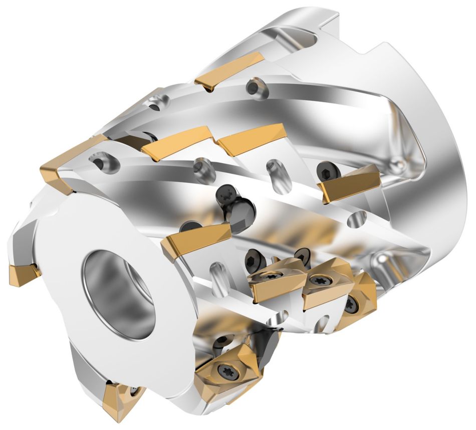 Shoulder milling cutter for multiple materials