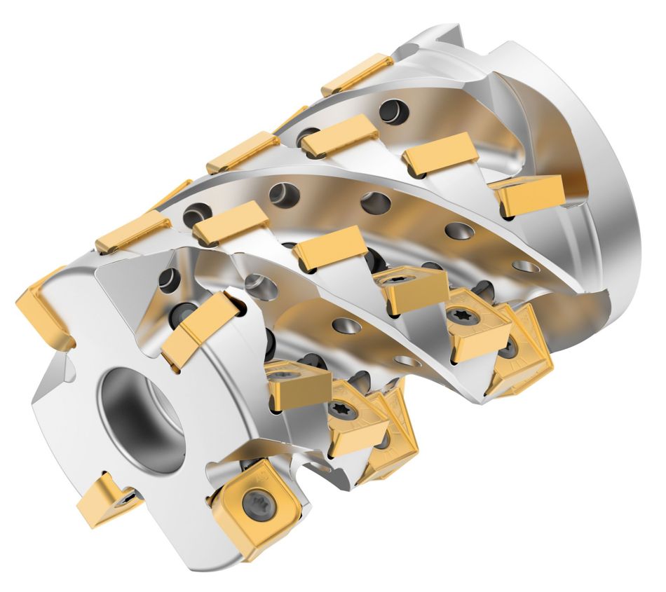 HARVI™ Ultra 8X • Helical Shell Mill • SNHJ12 •&nbsp;For Corner Radius 0,8-4,0mm • Metric