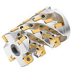 HARVI™ Ultra 8X • Helical Shell Mill • SNHJ12 • For Corner Radius .031"-.158" (0,8-4,0mm) • Inch