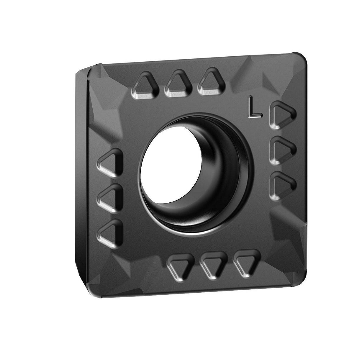 Slot milling insert with four cutting edges, precision ground
