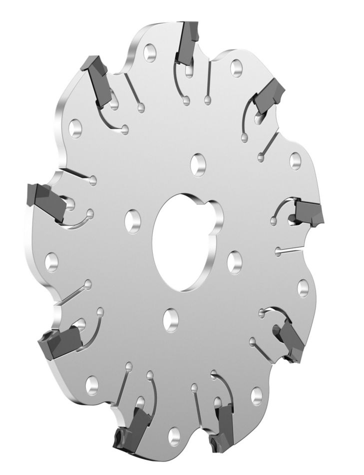 Slot milling cutter for multiple materials