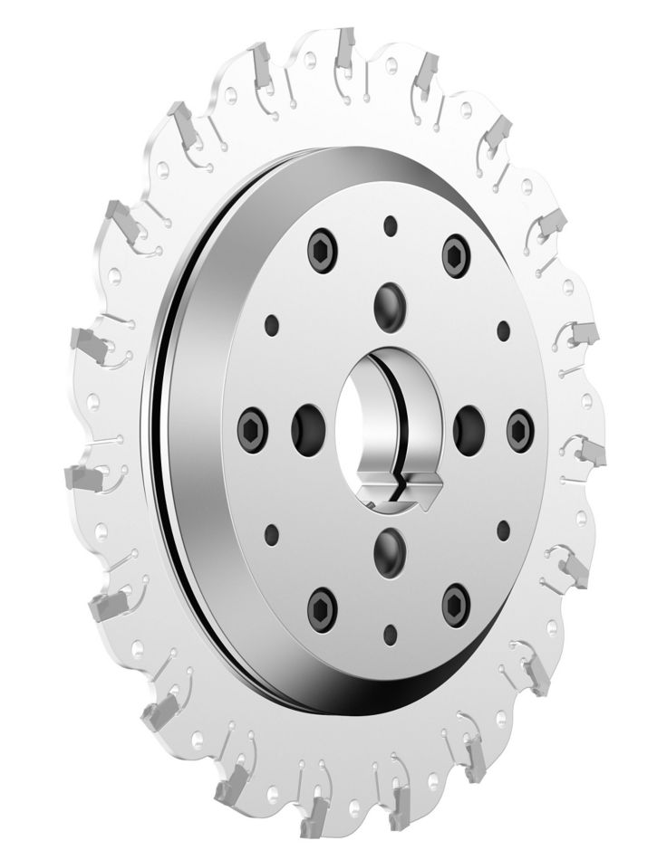 Slot milling cutter for multiple materials