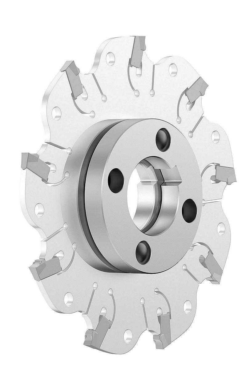 Slot milling cutter for multiple materials