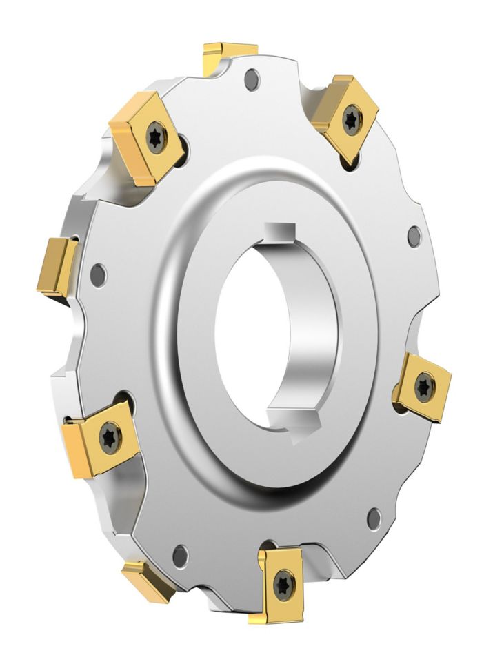 Slot milling cutter for multiple materials.