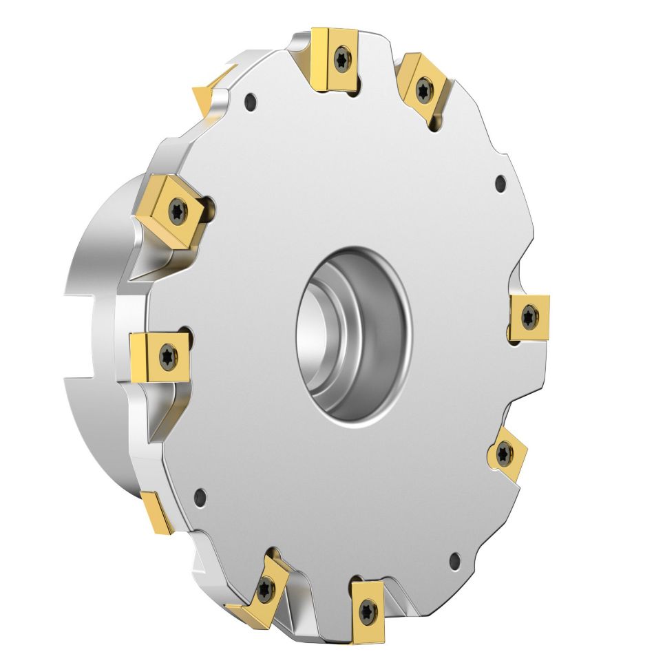 Slot milling cutter for multiple materials.