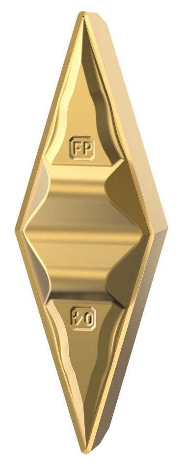 Top Notch™ VCGR160404FP Profiling Insert 7096332 - Kennametal
