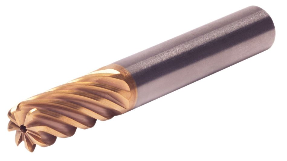 HARVI™ IV Eight Flute End Mill for Roughing and Finishing<br />Covering the Broadest Range of Applications and Materials