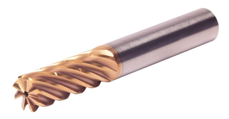 HARVI™ IV Eight Flute End Mill for Roughing and Finishing<br/>Covering the Broadest Range of Applications and Materials