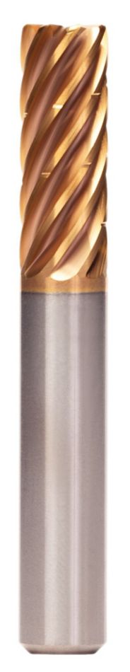 HARVI™ IV Eight Flute End Mill for Roughing and Finishing<br/>Covering the Broadest Range of Applications and Materials