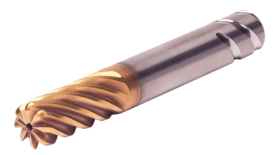 HARVI™ IV Eight Flute End Mill for Roughing and Finishing<br/>Covering the Broadest Range of Applications and Materials