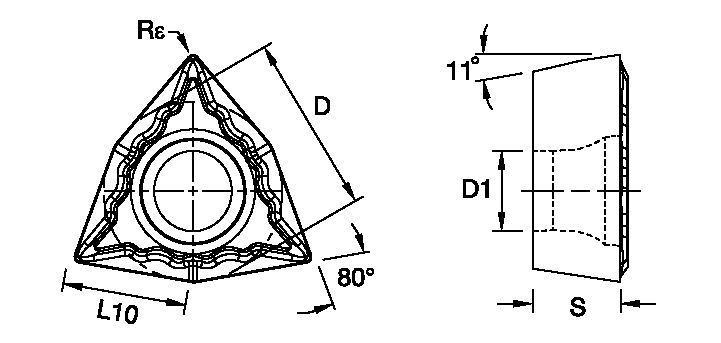 Screw-On Wendeschneidplatten