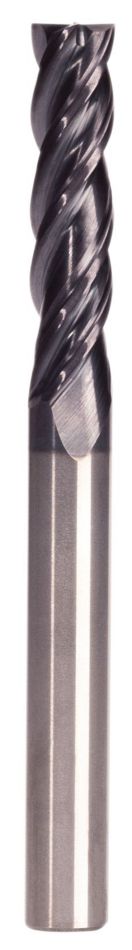 High Performance Four-Flute Solid Carbide End Mill