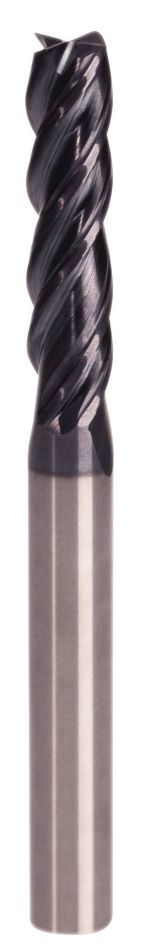 High Performance Four-Flute Solid Carbide End Mill